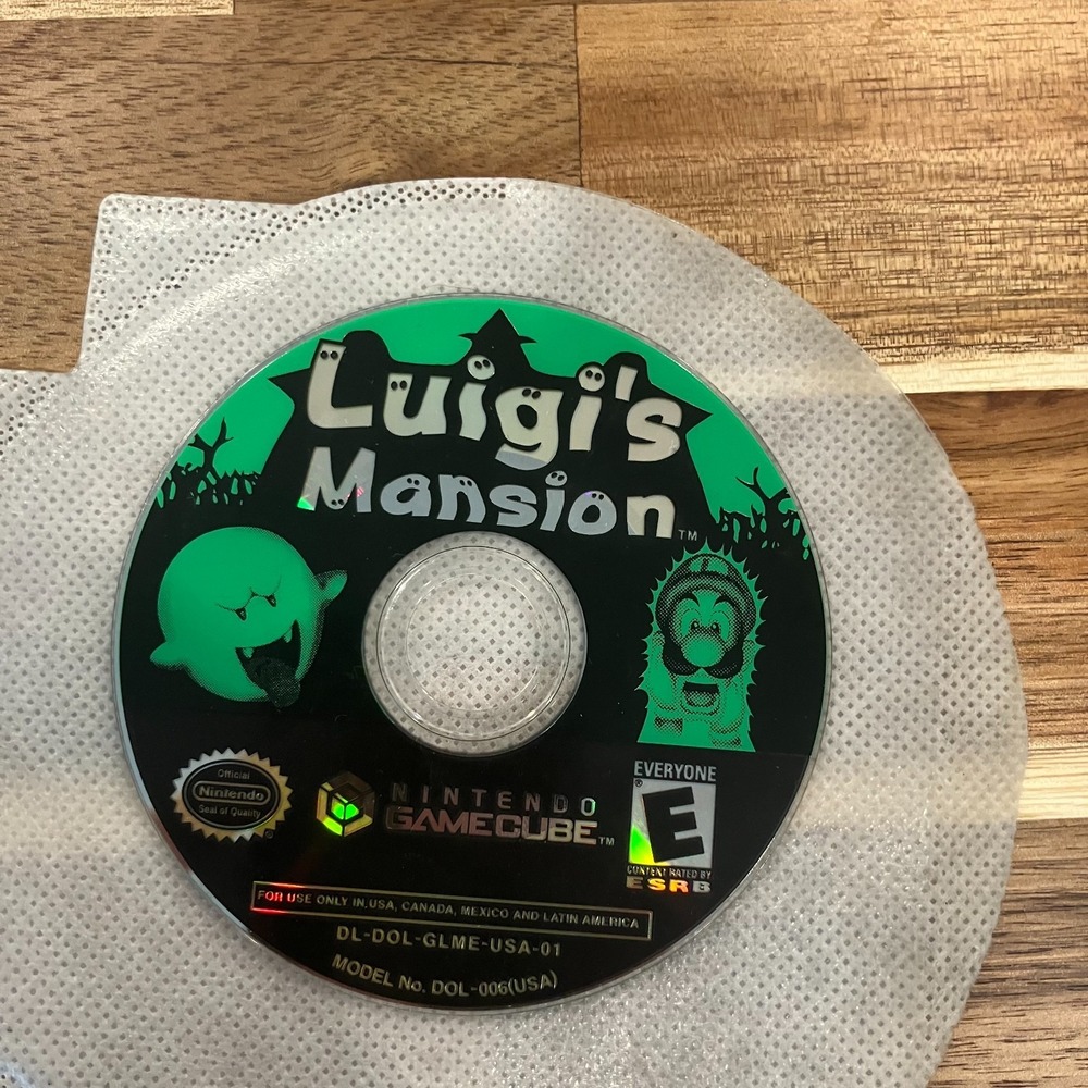 Luigi's Mansion - (Nintendo GameCube, 2003) Disc Only